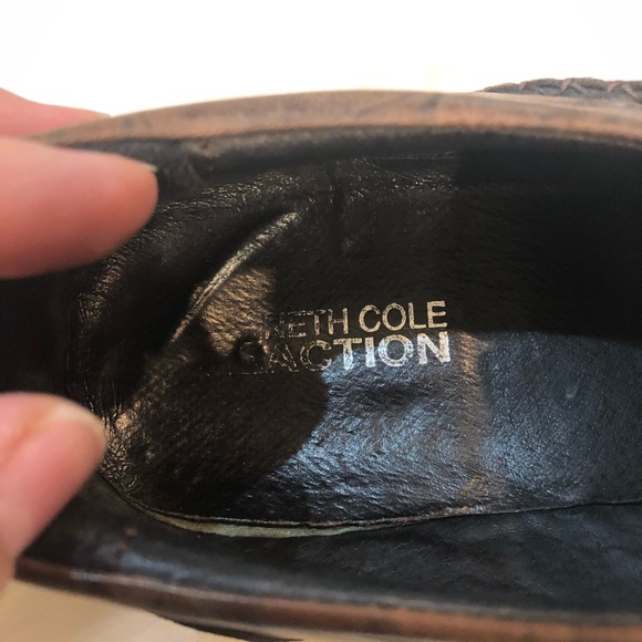 Kenneth Cole Reaction Leading Note Leather Shoes main image 4